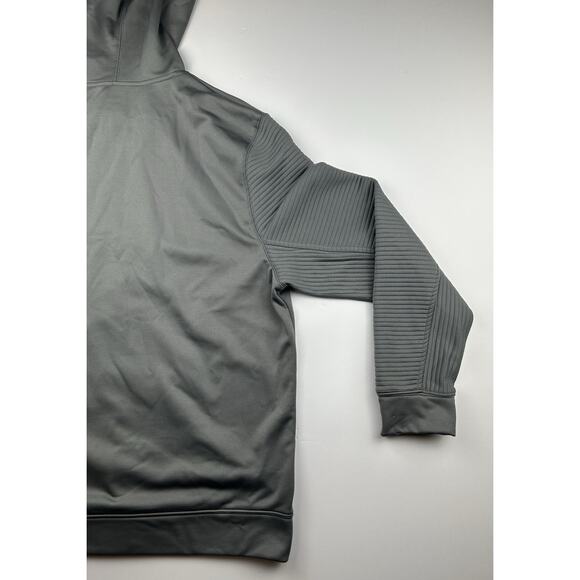 New Orleans Pelicans NBA Brand TX3 Warm Hoodie Sweatshirt Size Large Gray Logo - Picture 9 of 11